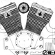 Illustration for article titled Projekt V2 Harley Davidson Case Mod is a Real Running Engine (Kinda)